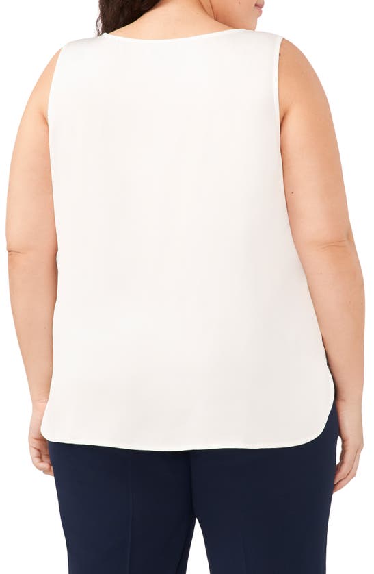 Halogen Shell Tank In New Ivory