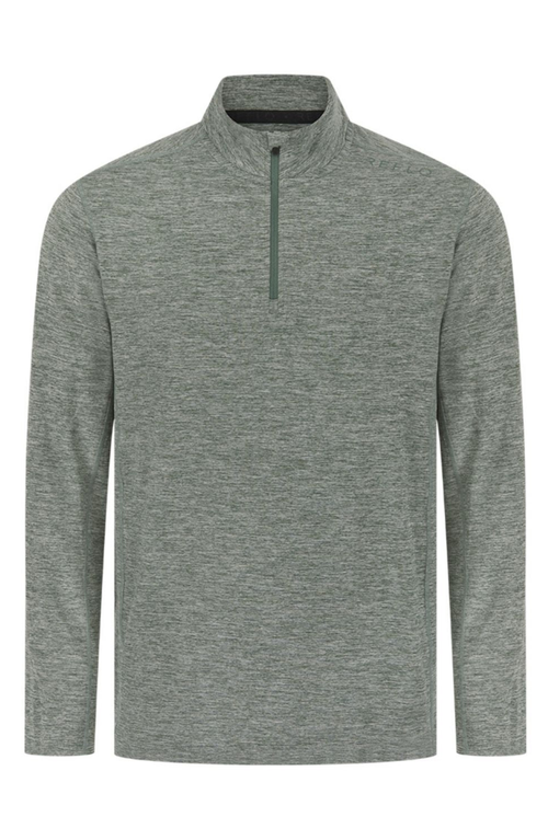 Shop Reflo Purus Lightweight Quarter-zip Midlayer In Dark Forest