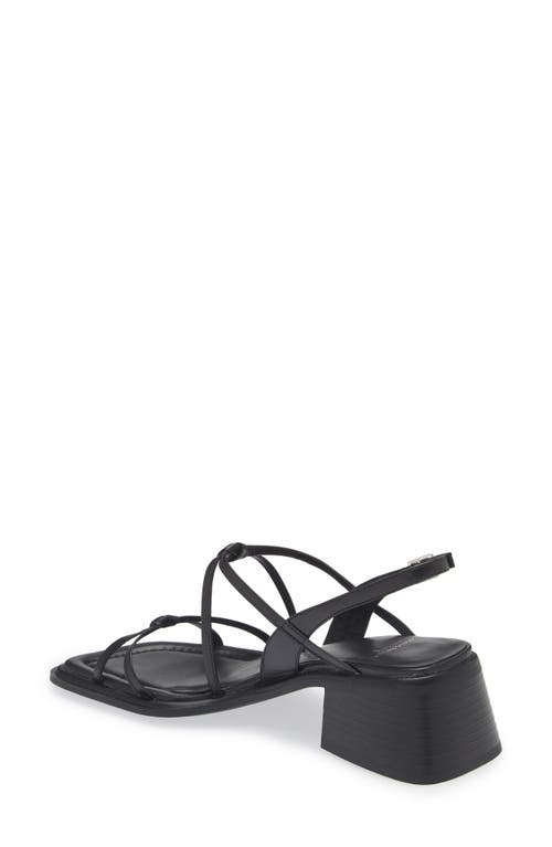 Shop Vagabond Shoemakers Ines Slingback Sandal In Black