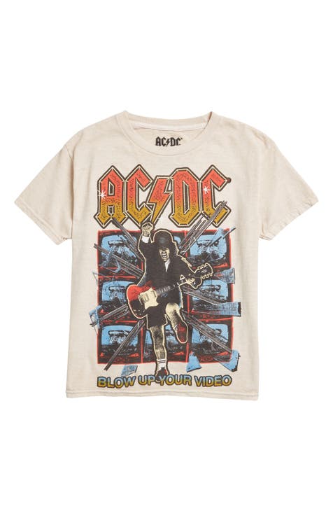 Kids' AC/DC Cotton Graphic T-Shirt (Big Kid)