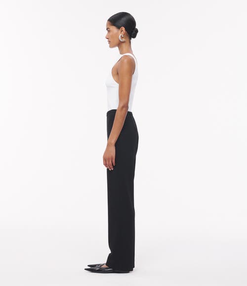 Another Tomorrow Jersey Pant In Black