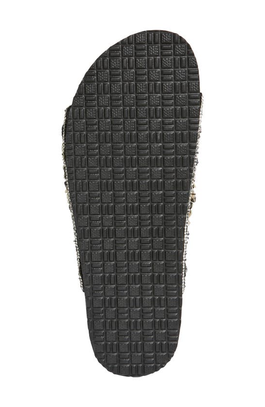 Shop Azalea Wang Romilly Flatform Slide Sandal In Black