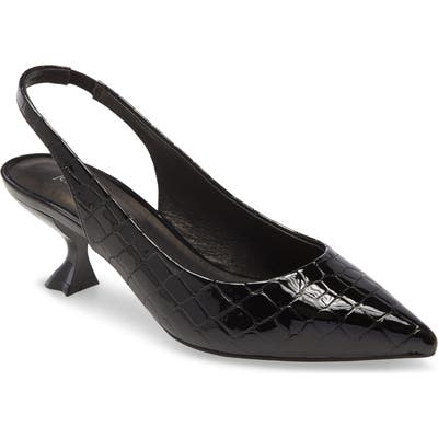 Jeffrey Campbell Talisman Slingback Pump- Black