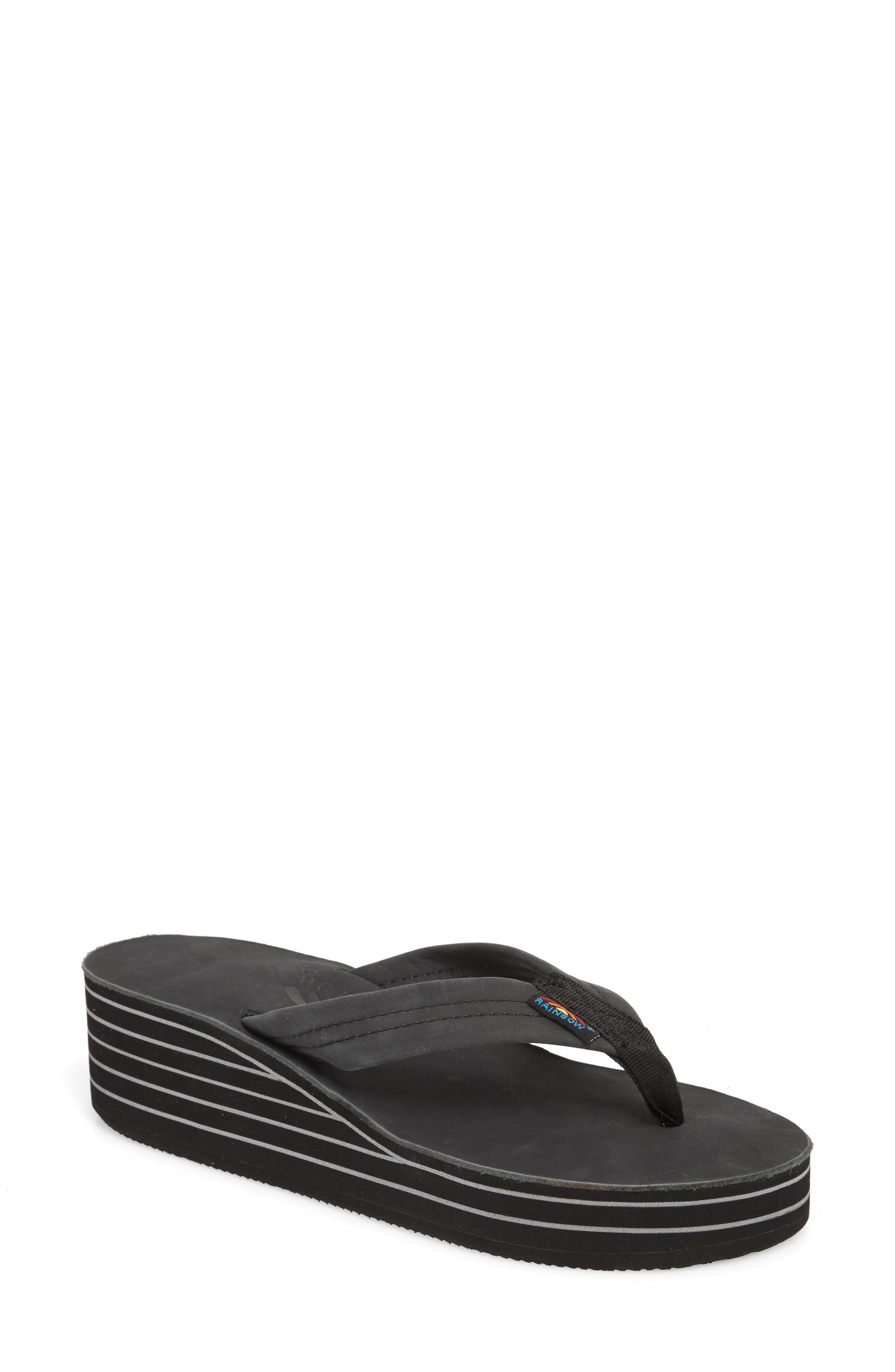 rainbow flip flops nordstrom