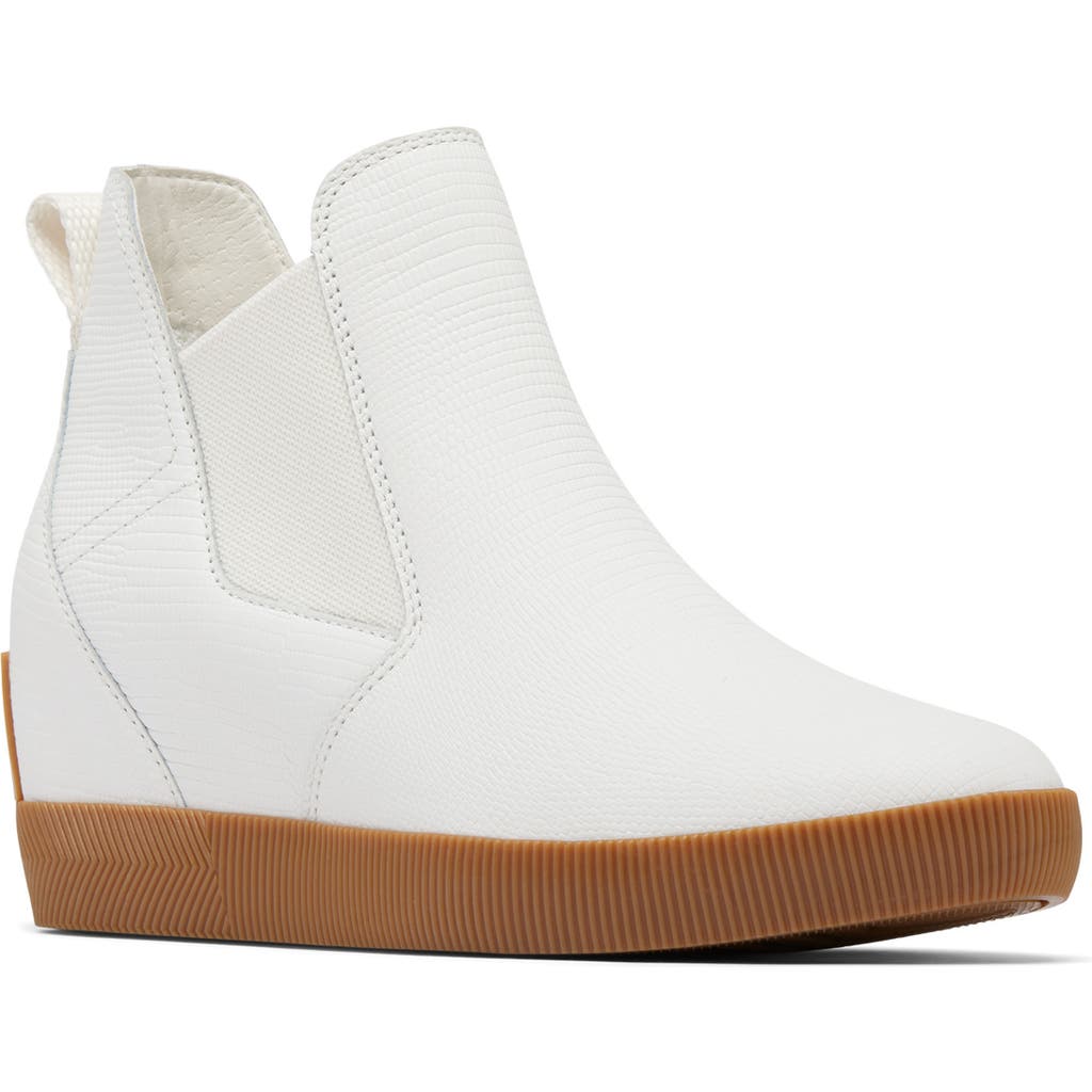 Sorel Out N About Slip-on Wedge Shoe Ii In White