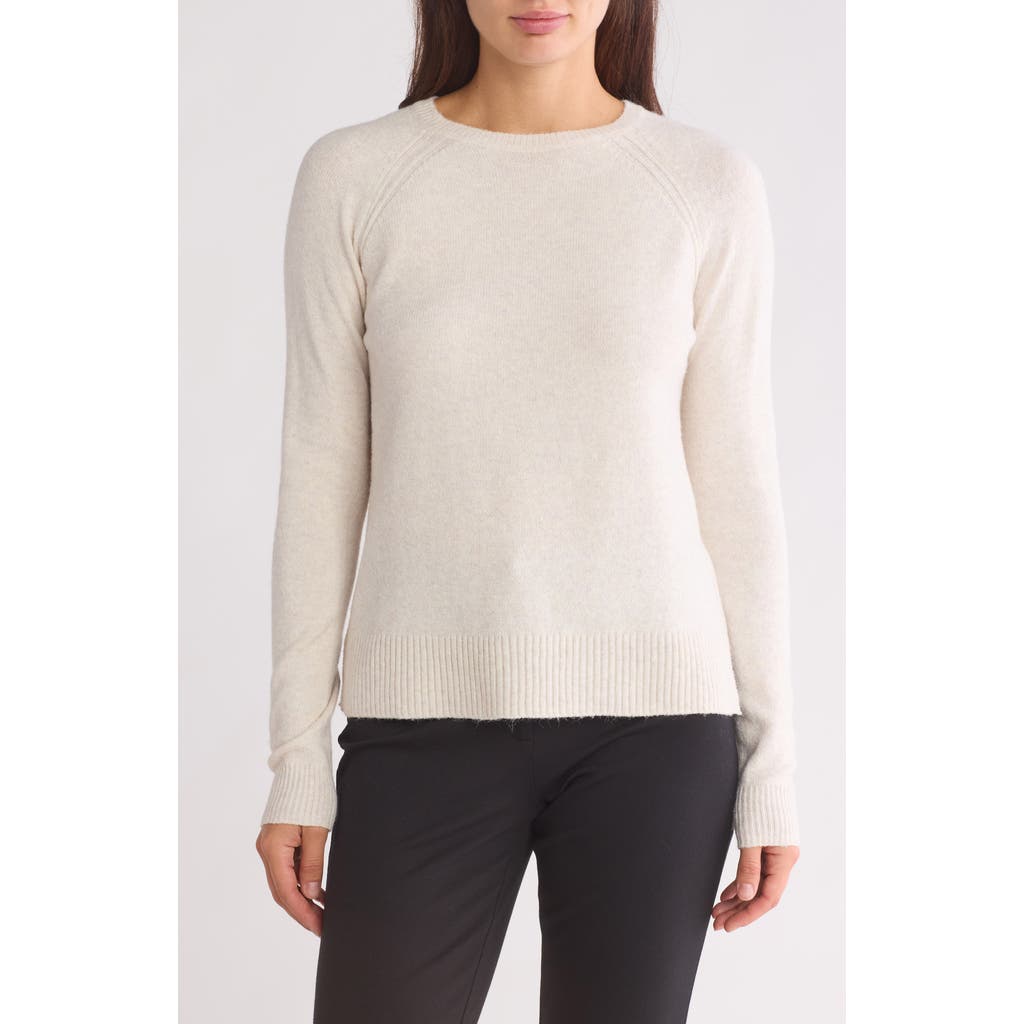 Caslon ® Raglan Sleeve Sweater In Beige Oatmeal Light Heather