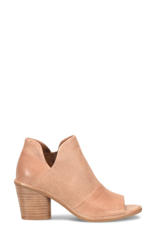 Söfft Molly Open Toe Bootie In Rose Taupe