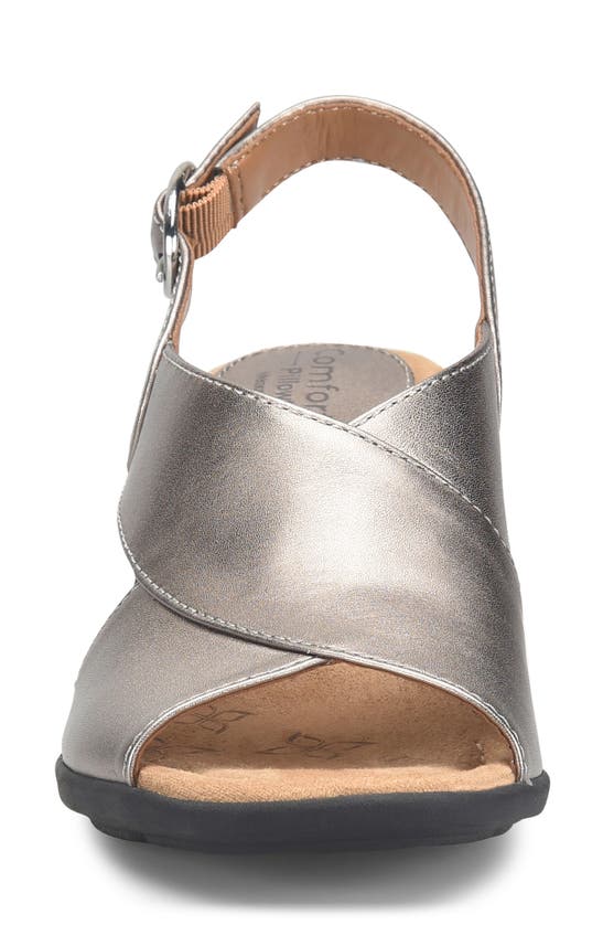 Shop Comfortiva Katara Slingback Sandal In Anthracite