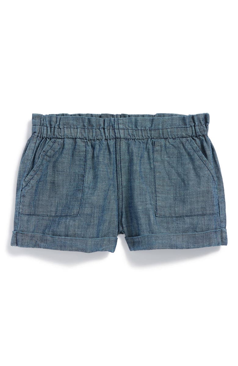 Peek 'Picnic' Paperbag Waist Cotton Shorts (Baby Girls) | Nordstrom