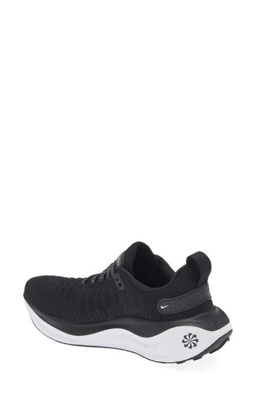 Shop Nike Infinityrn 4 Running Shoe In Black/white-dk Grey