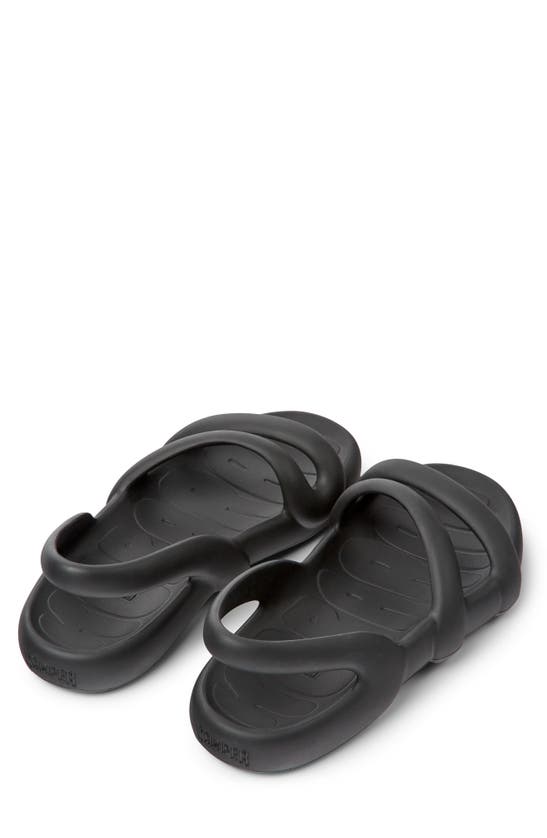 Camper Kobarah Flat Open-toe Sandals In Black