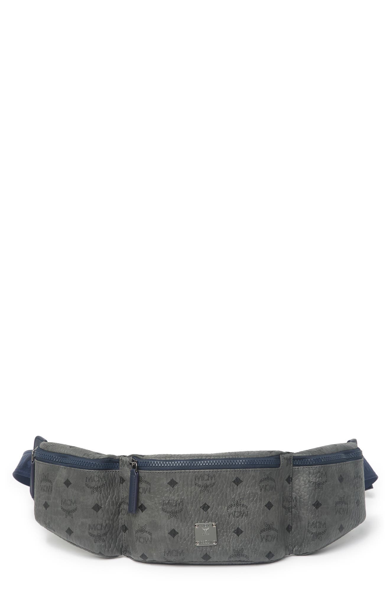 mcm 3 section belt bag