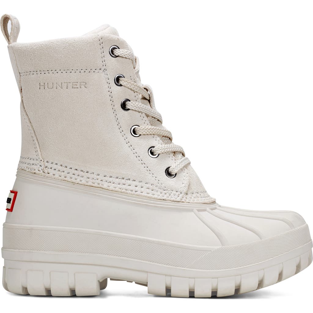 Hunter Sussex Insulated Waterproof Duck Boot in Whitby Sand/Whitby Sand