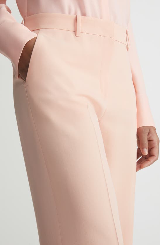 Shop Lafayette 148 New York Gates Wide Leg Pants In Pink Dusk