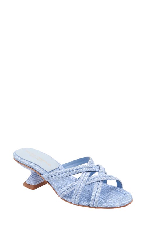 André Assous Polina Slide Sandal Sky Blue at Nordstrom,