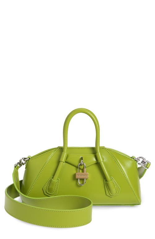Givenchy Mini Antigona Stretch Handbag in Citrus Green