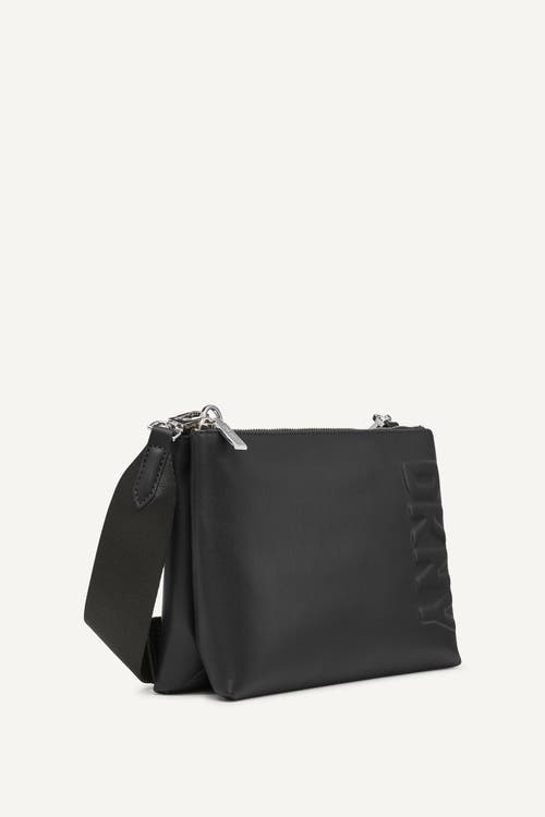 Dkny Tinsley Crossbody In Black/silver