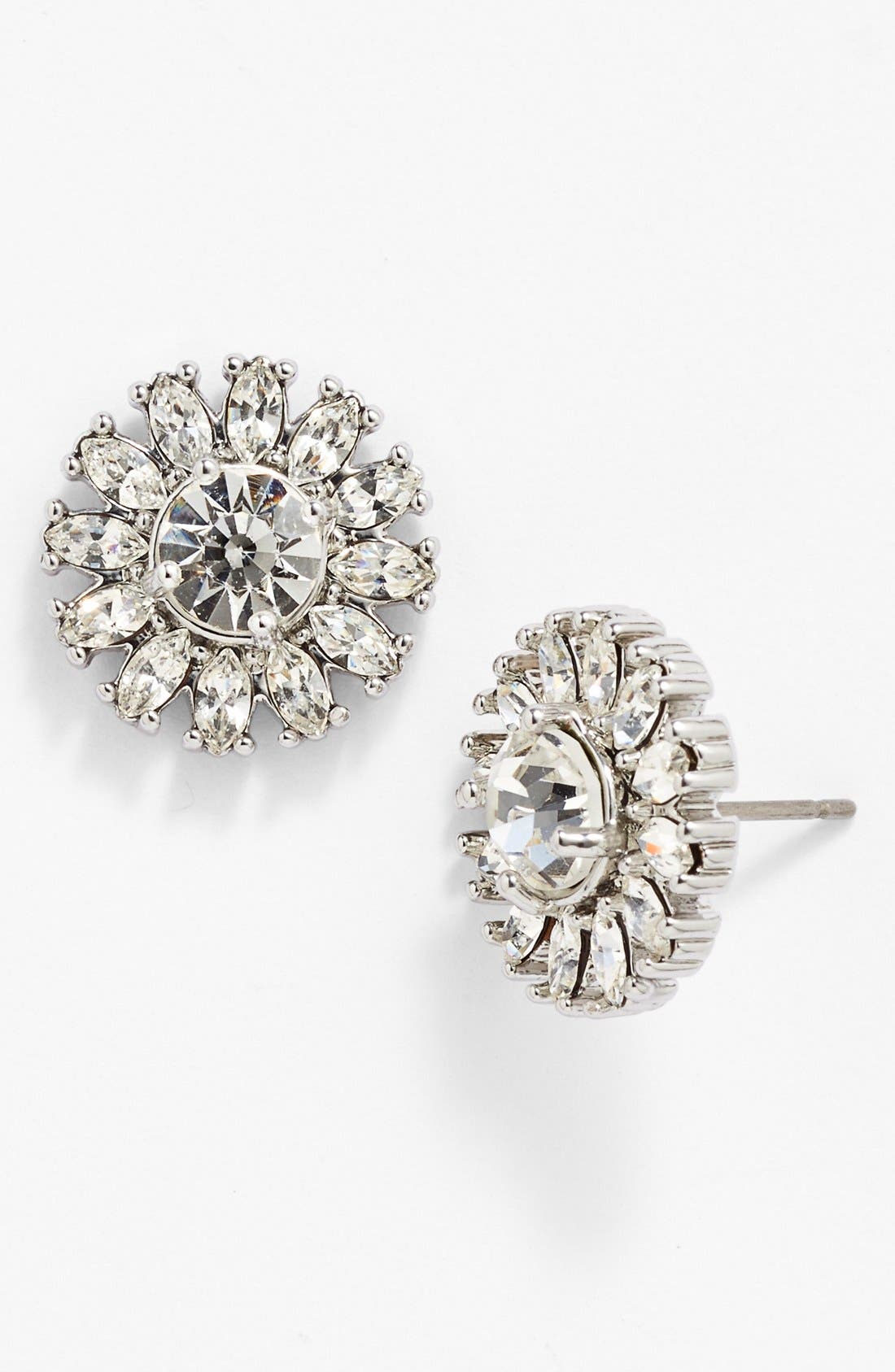 kate spade new york 'estate garden' crystal stud earrings Nordstrom