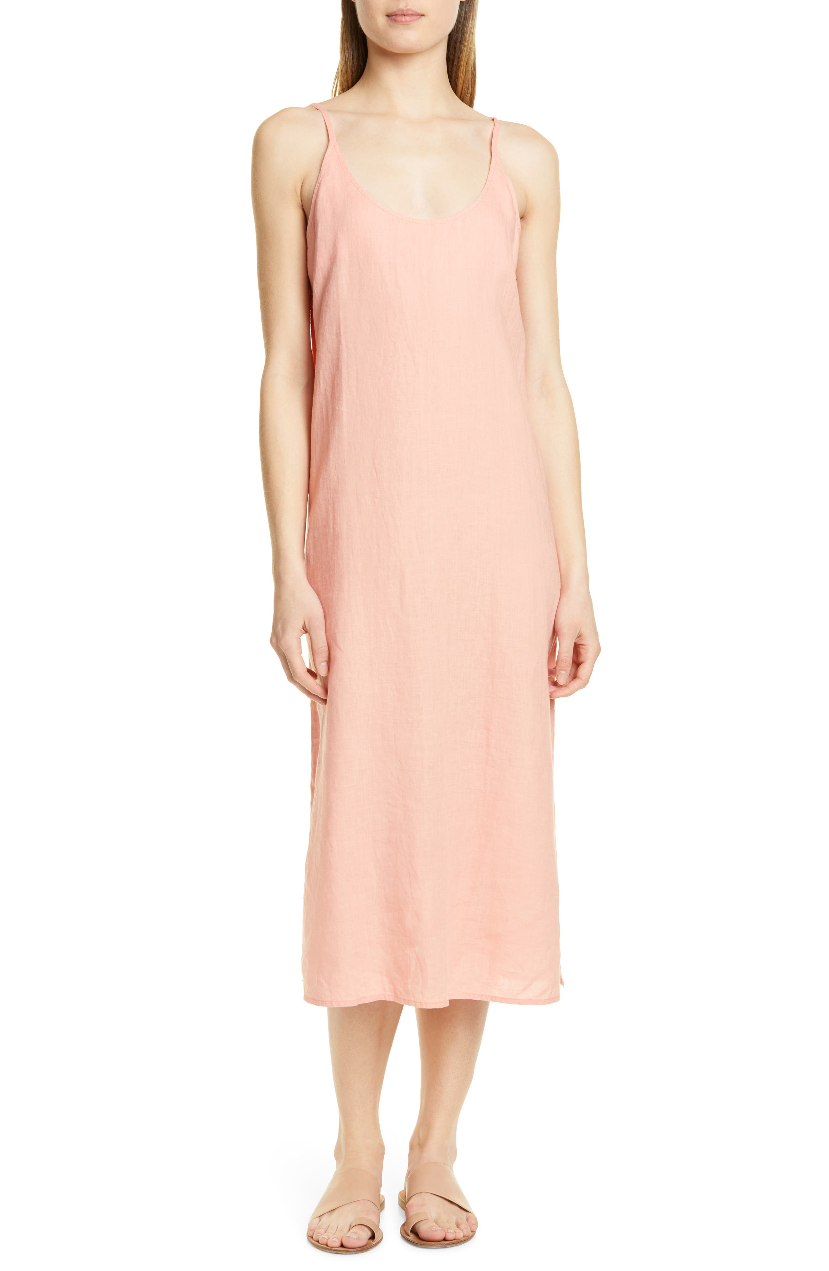 eileen fisher linen dress