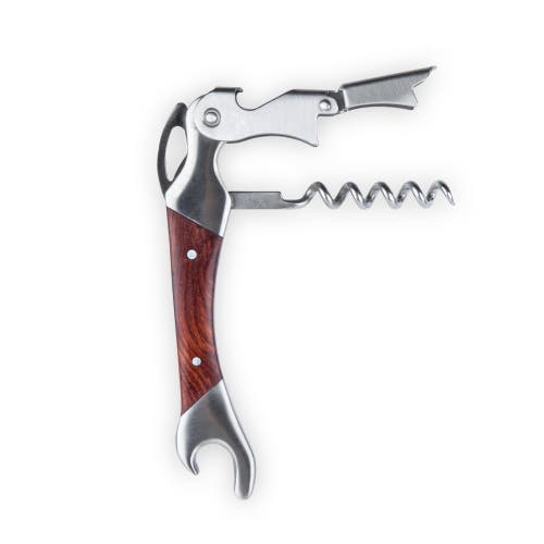 Shop Viski Admiral Double Opener Corkscrew In Wood