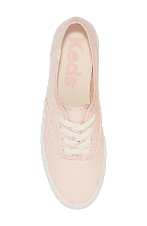 Shop Keds ® Champion Sneaker In Light/pastel Red Canvas