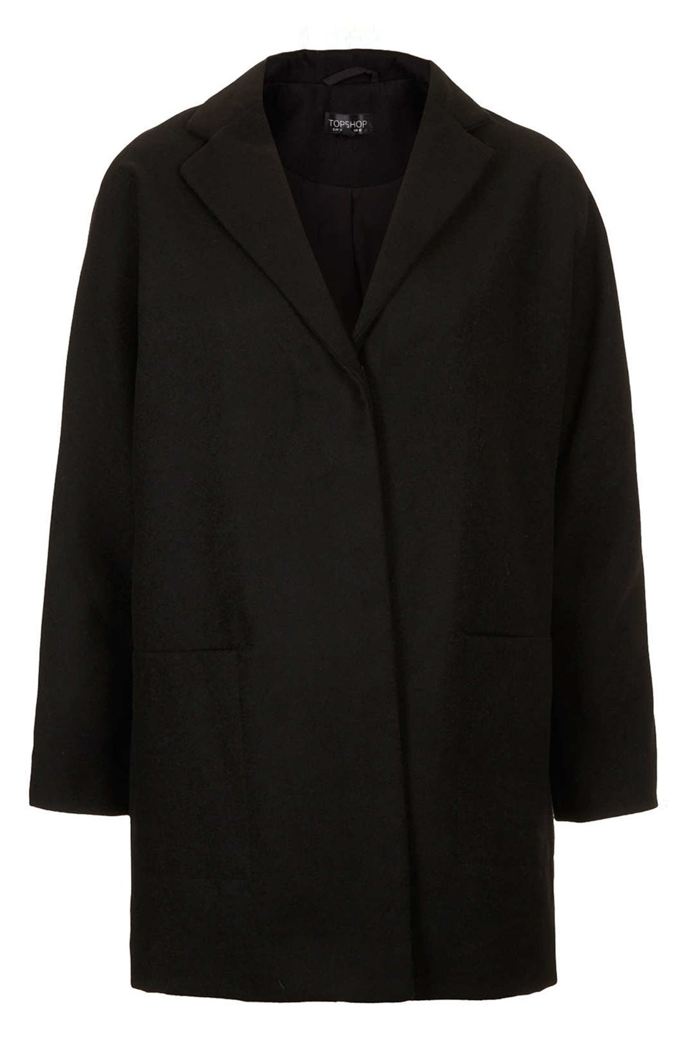 Topshop Oversized Snap Button Coat | Nordstrom