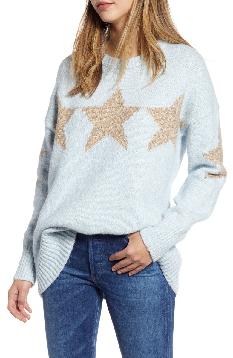 Lou & Grey Star Tunic Sweater | Nordstrom
