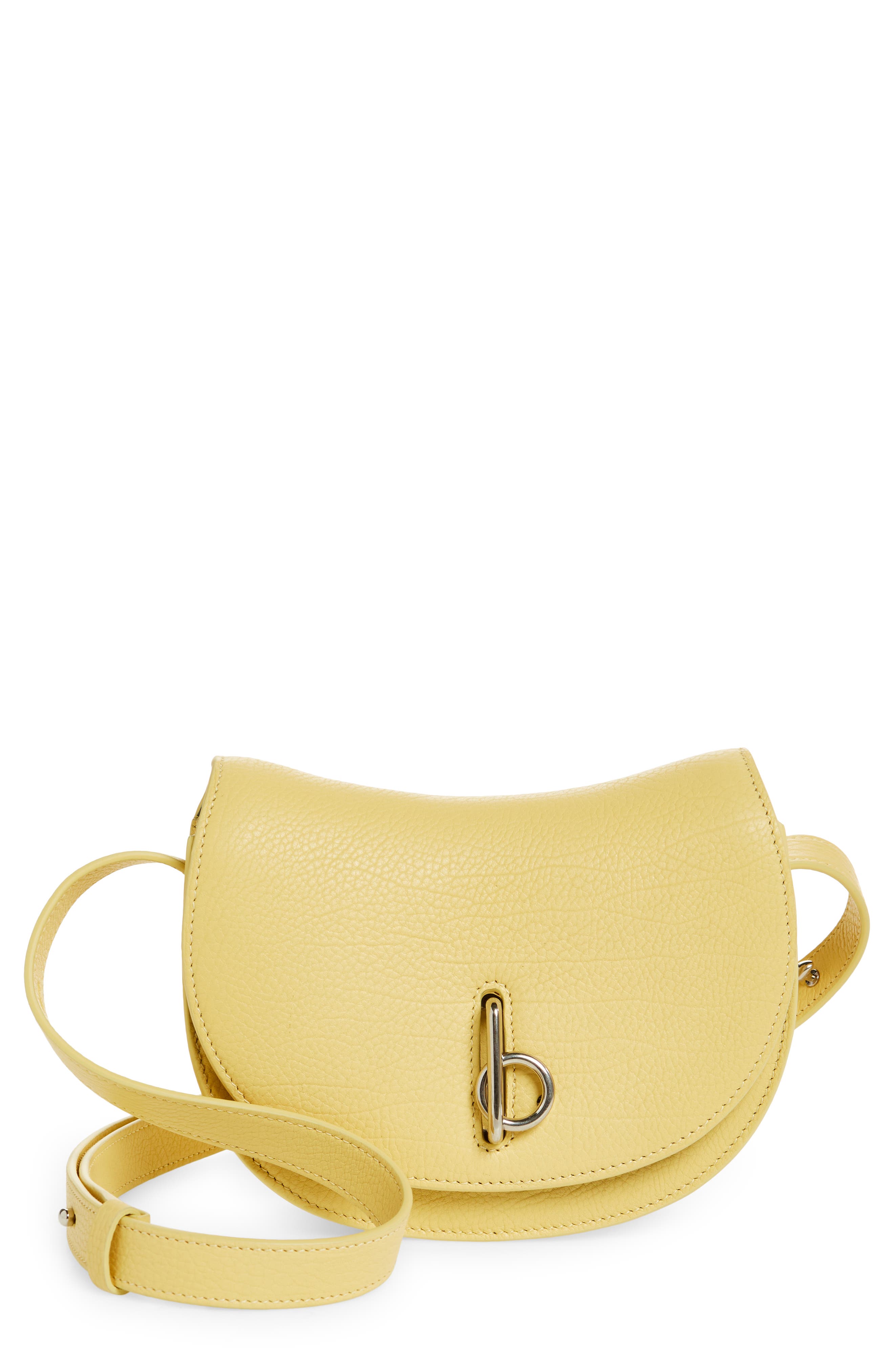 Mini Bag BURBERRY Woman color Yellow