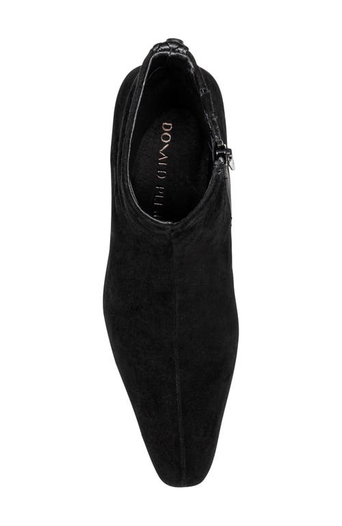 Shop Donald Pliner Baltimor Bootie In Black