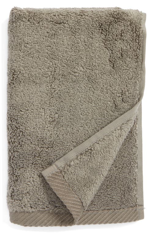 Matouk Milagro Fingertip Towel in Steel at Nordstrom