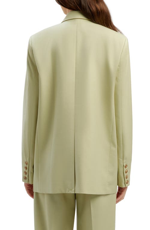 Shop Bardot Charlie Blazer In Pale Khaki