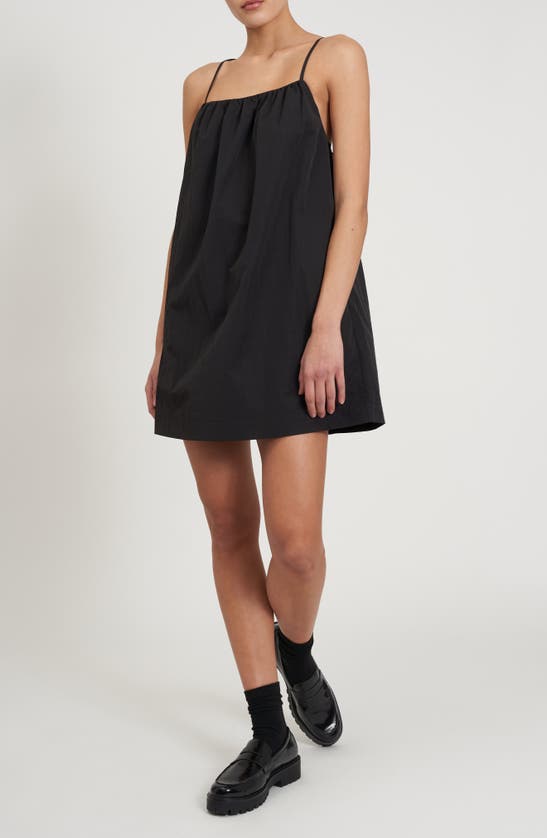 Shop Rebecca Minkoff Taylor Minidress In True Black