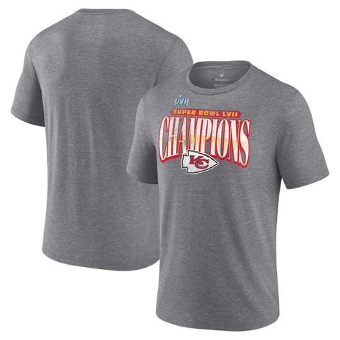 Fanatics Kansas City Chiefs Super Bowl LVII Champions Made Cut T-Shirt, Large, Grey