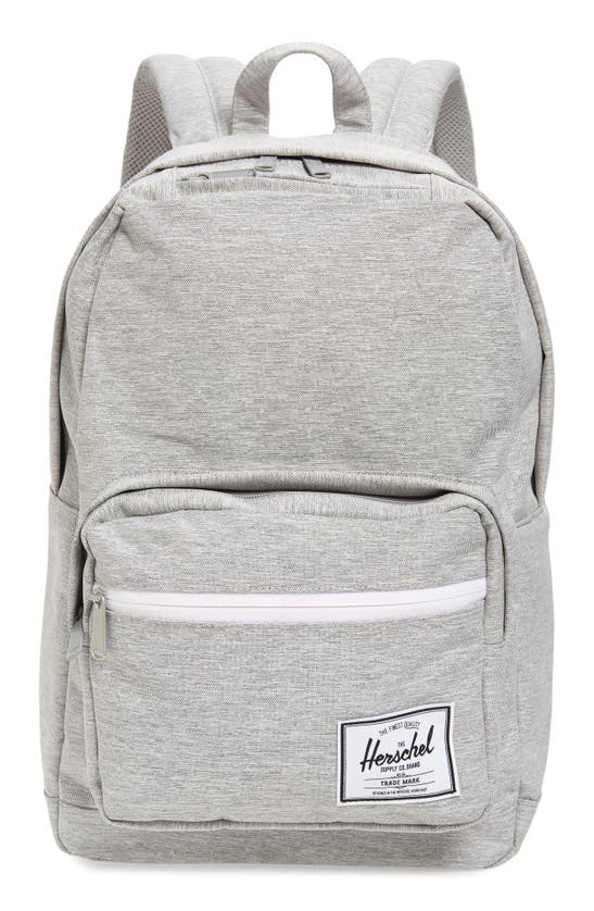 Herschel Supply Co Pop Quiz Backpack In Light Grey Crosshatch