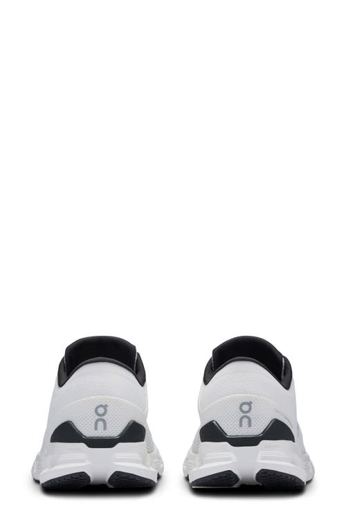 Shop On Cloud X 4 Training Shoe In Ivory/black