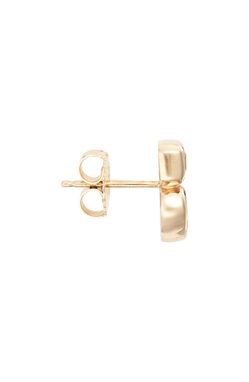 Anzie Cleo Jaeda Topaz Stud Earrings In Yellow Gold