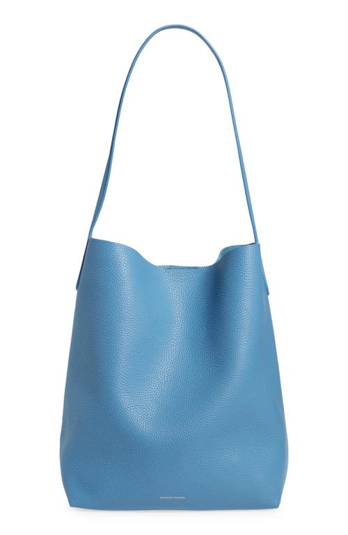 Everyday Cabas Leather Hobo Bag in Lago