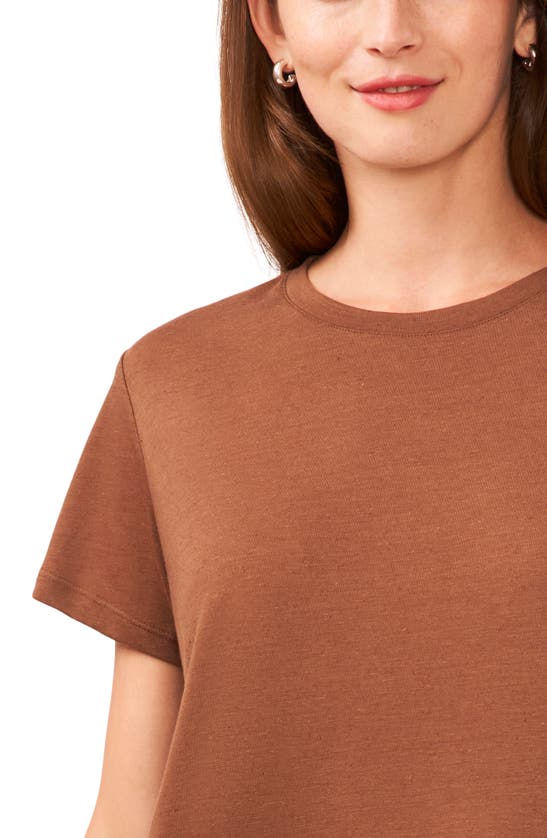 Shop Halogen ® Boxy T-shirt In Cocoa Brown