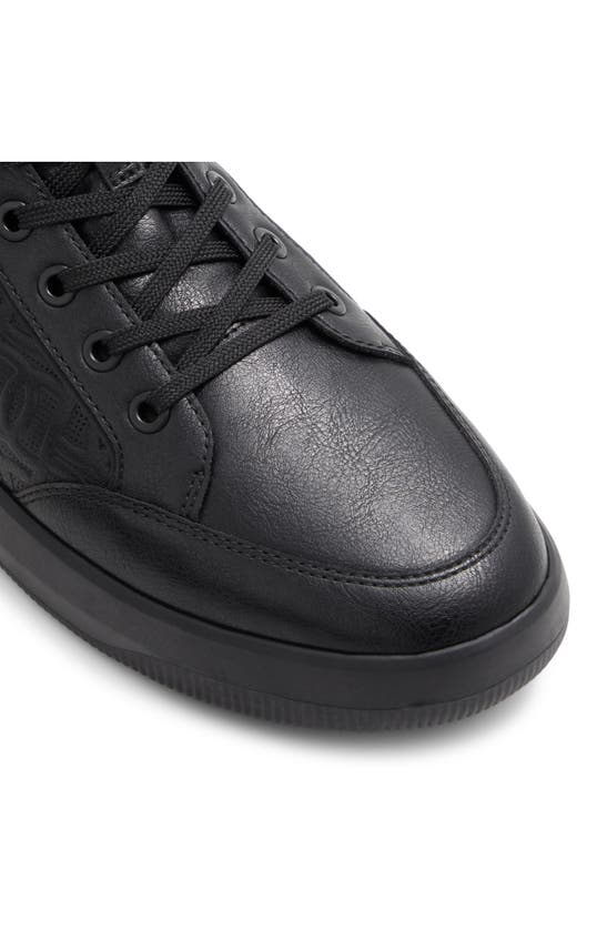 Shop Aldo Highcourt Sneaker In Open Black