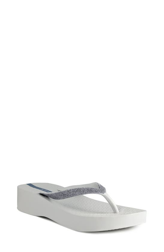 IPANEMA IPA GLITTER WEDGE FLIP FLOP