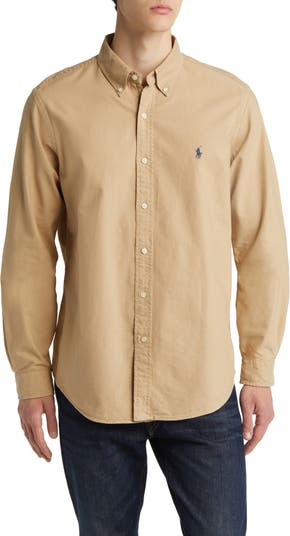 Polo Ralph Lauren Oxford Long Sleeve Button-Down Shirt | Nordstrom