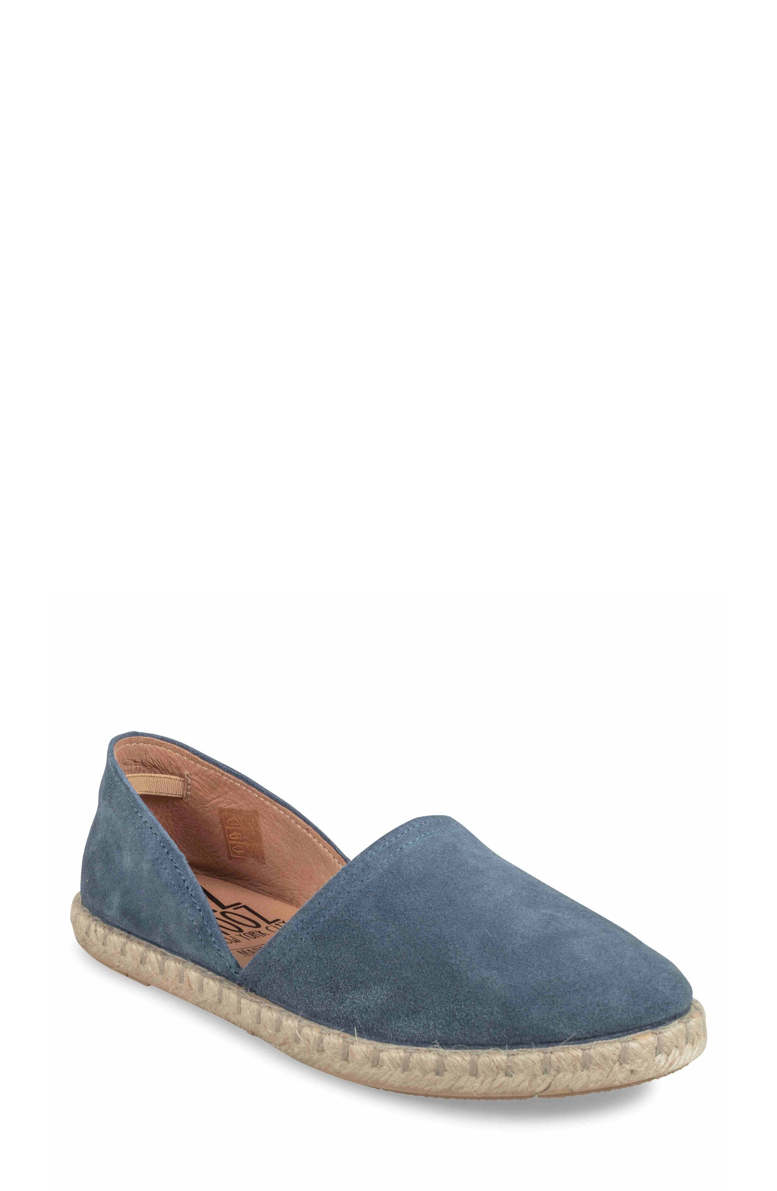 Miz Moos Celestine Espadrille Flat, Blue