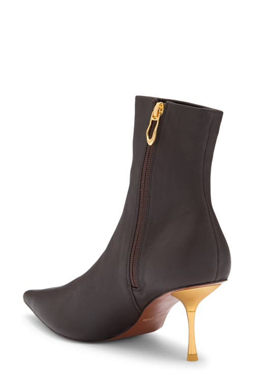 Shop Cult Gaia Vail Pointed Toe Sock Bootie In Espresso