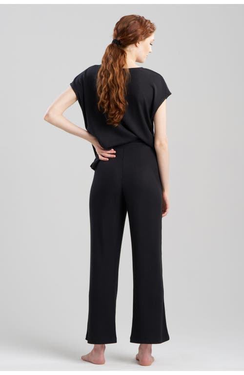Natori Eden Everywhere Straight Leg Pant In Black