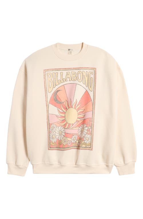 Shop Billabong So Extra Graphic Sweatshirt In Whitecap