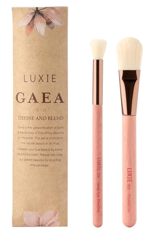 Luxie Gaea Define & Blend Brush Set
