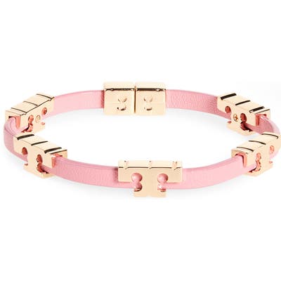 Tory Burch T-Logo Single Wrap Bracelet