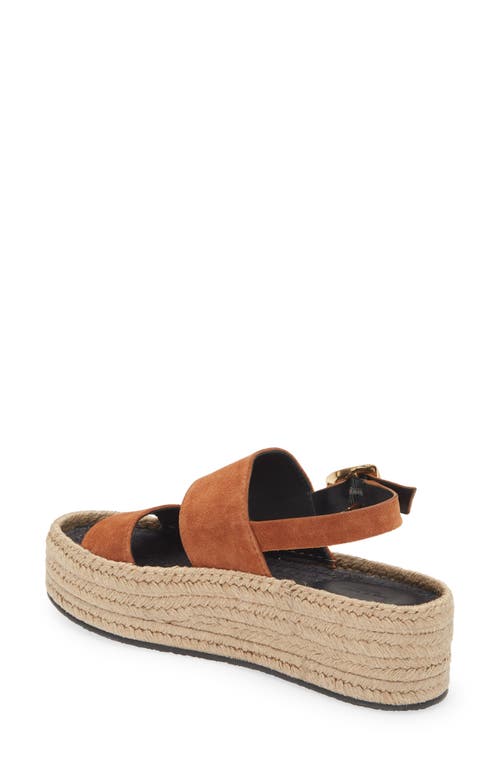 Rag & Bone Odyssey Platform Sandal In Redwoodsd