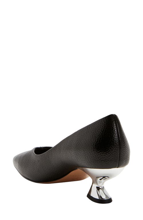 Katy Perry The Laterr Pump Womens Textured Faux Leather Pumps In Black