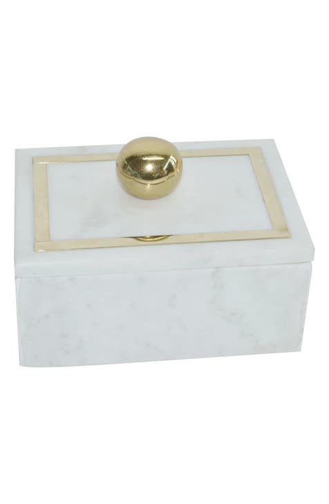 Marble Jewelry Box